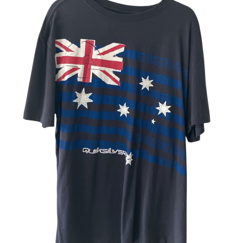 Quiksilver NWT Australian Flag Size XXL Aussie Pride T-Shirt